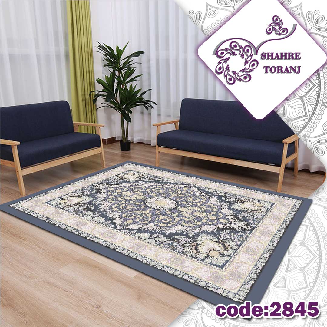 روفرشی کشدار و فرشینه طرح فرش کد 2845